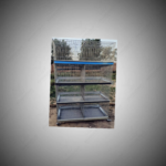 Rabbit 4 story with 8  portions cage