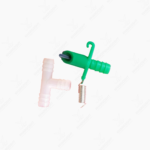 Rabbit Automatic water nozle drinker plastic with holding spring and T connector - Image 2