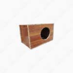 Rabbit Breeding Box closed made with wood and imported sheet - Image 2