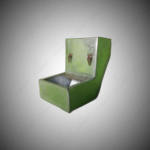 Rabbit Fooder 7 inches made with high quality galvanized sheet