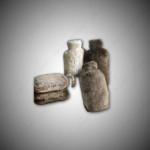 Premium Bottle Cover made by Rabbit Fur Leather