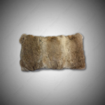 Premium Pillow made by Rabbit Fur Leather