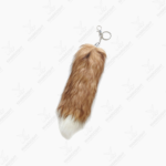 Premium Tail Keychain made by Rabbit Fur Leather - Image 2