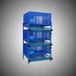 Jumbo 3-Layer Premium Foldable Plastic Rabbit Cage (3-Ft Extra Wide Model)